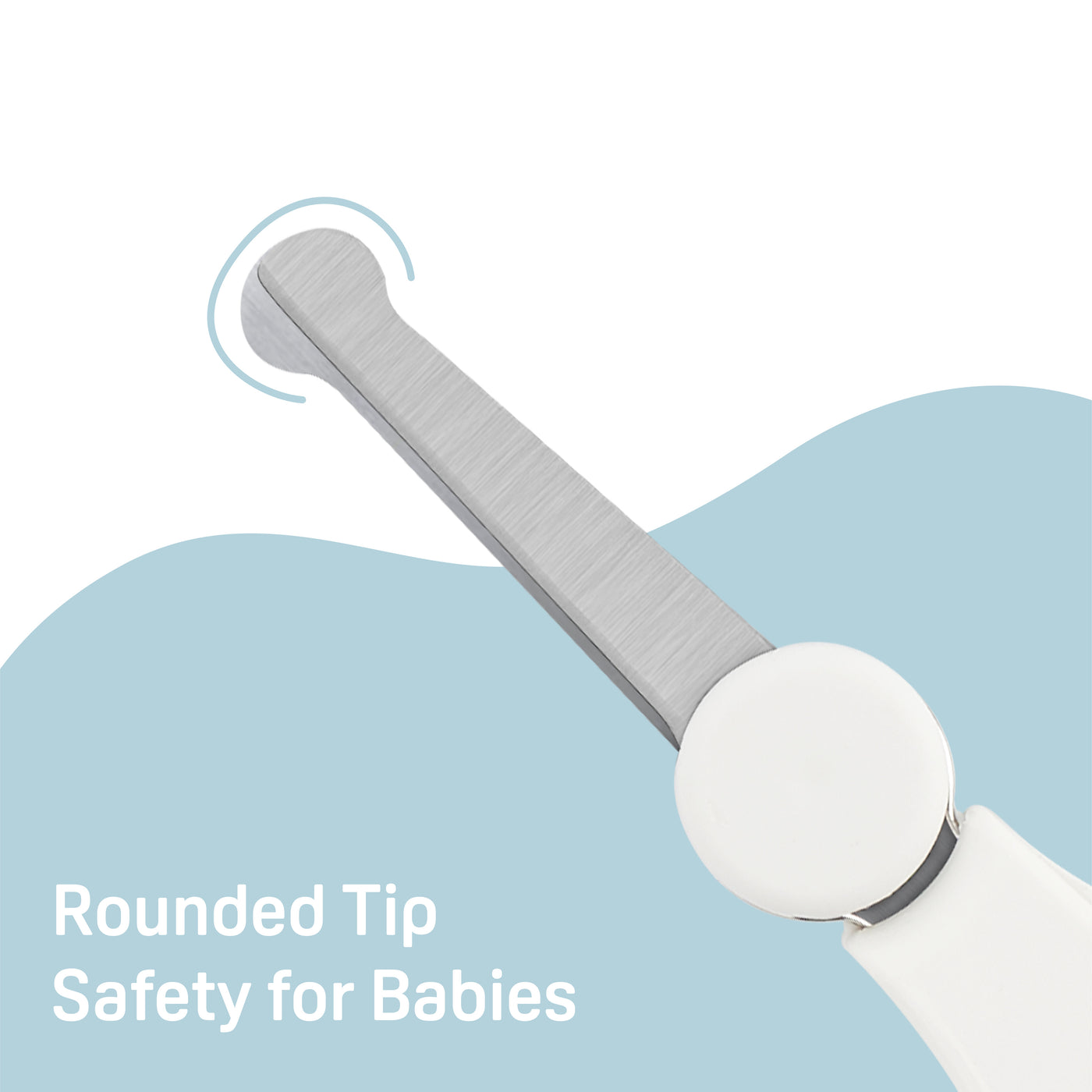 Baby Nail Scissors with Rounded Tip, 3 Months-3