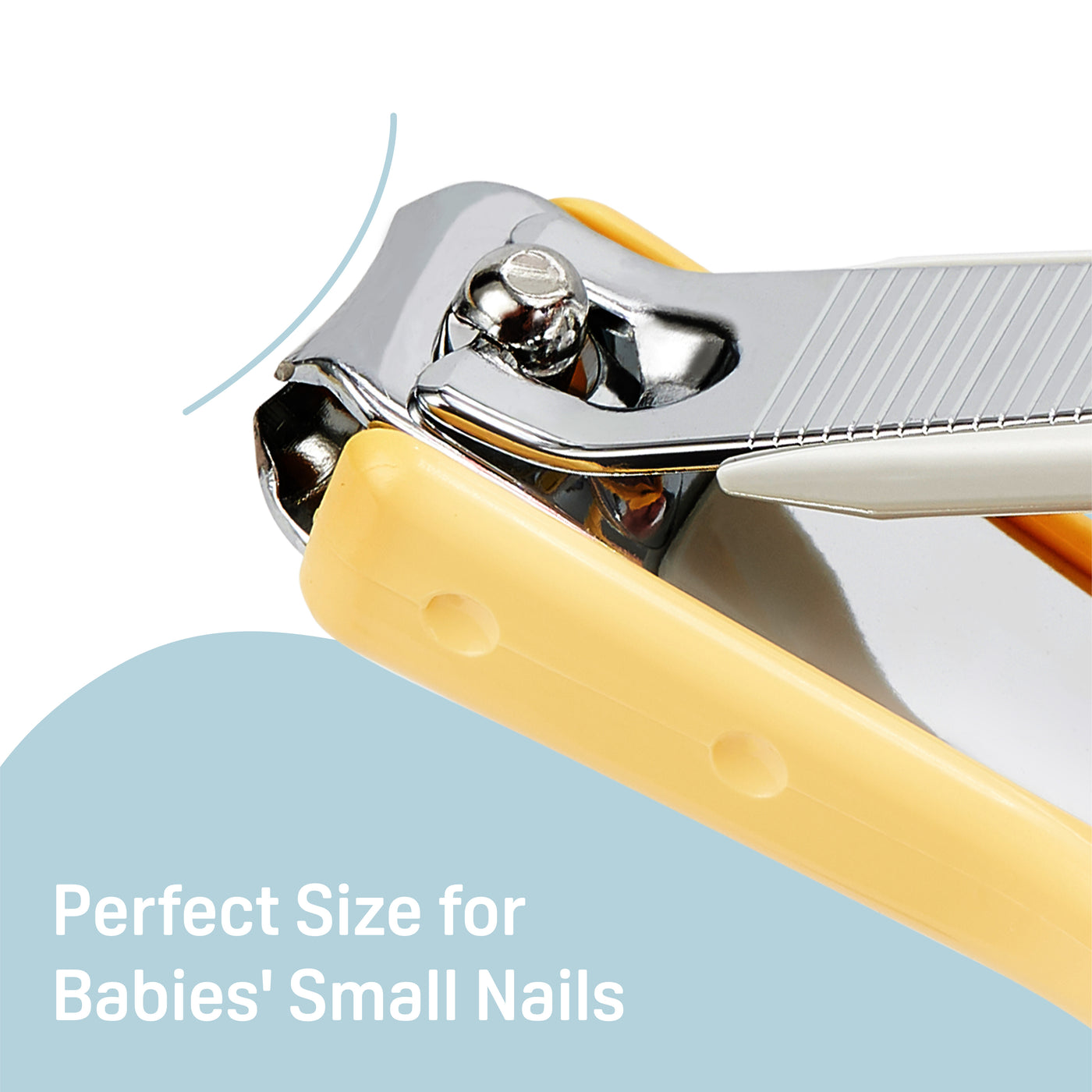 Baby Nail Clipper with Splatter Proof Case for 9+ Months-3