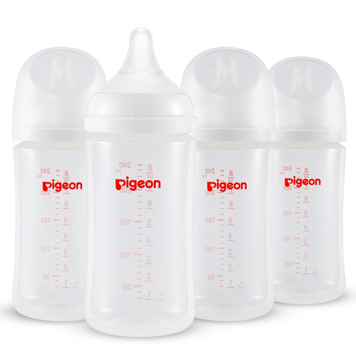 PP Wide Neck Soft Touch Baby Bottle 4 packs, 5.4 Oz-7