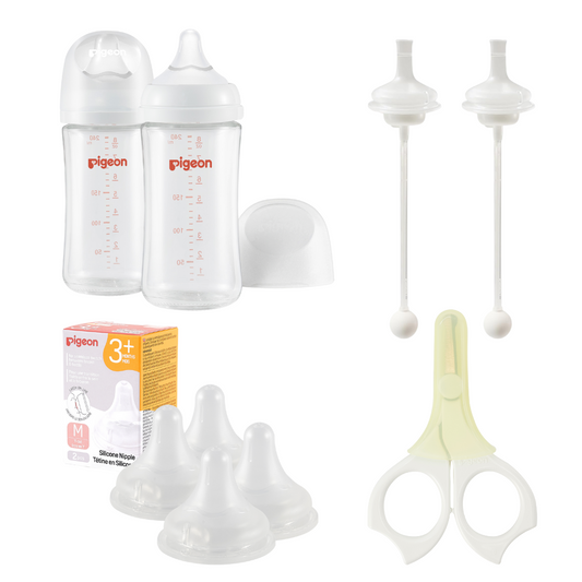 Glass bottles Nursing Bundle(3+ months)