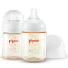 PPSU Wide Neck Baby Bottle 2 Packs,5.4 Oz（for Newborns)(Not Glass)