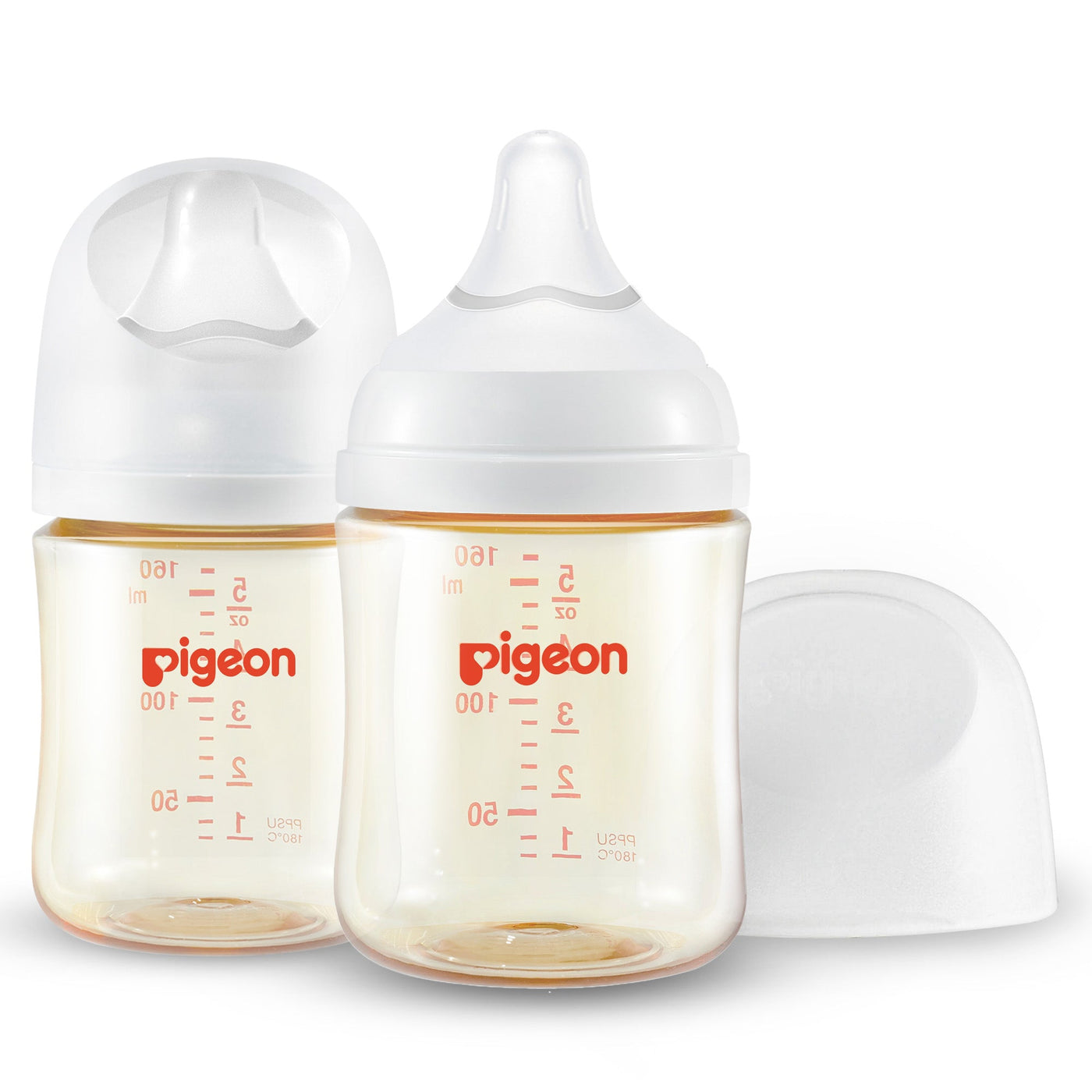 PPSU Wide Neck Baby Bottle 2 Packs,5.4 Oz（for Newborns)(Not Glass)-1