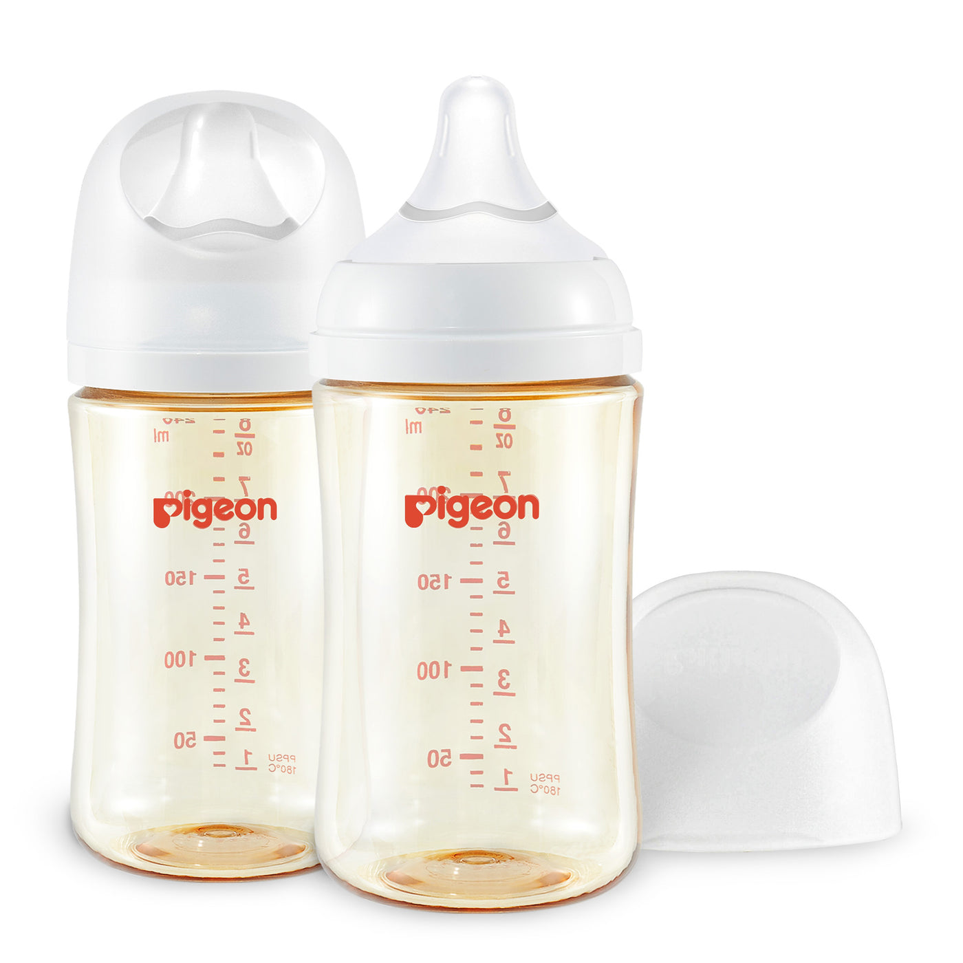 PPSU Wide Neck Baby Bottle 2 Packs, 8.1 Oz(3+ months)-1